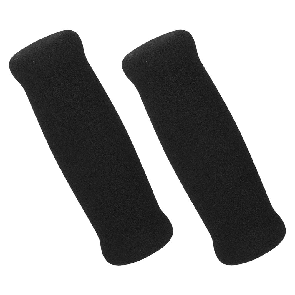 2 Pcs Walker Walking Aid Handle Cover Elderly Grip Accessories for Cane Replacement Handles Sponge Crutch Grips