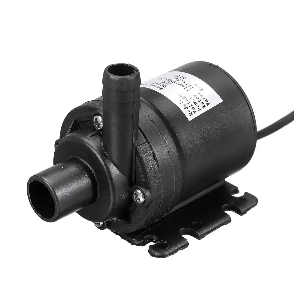 DC 12V/24V Circulation Water Pump 5M 800L/H Submersible Solar Brushless Motor for Cooling System Fountains Heater