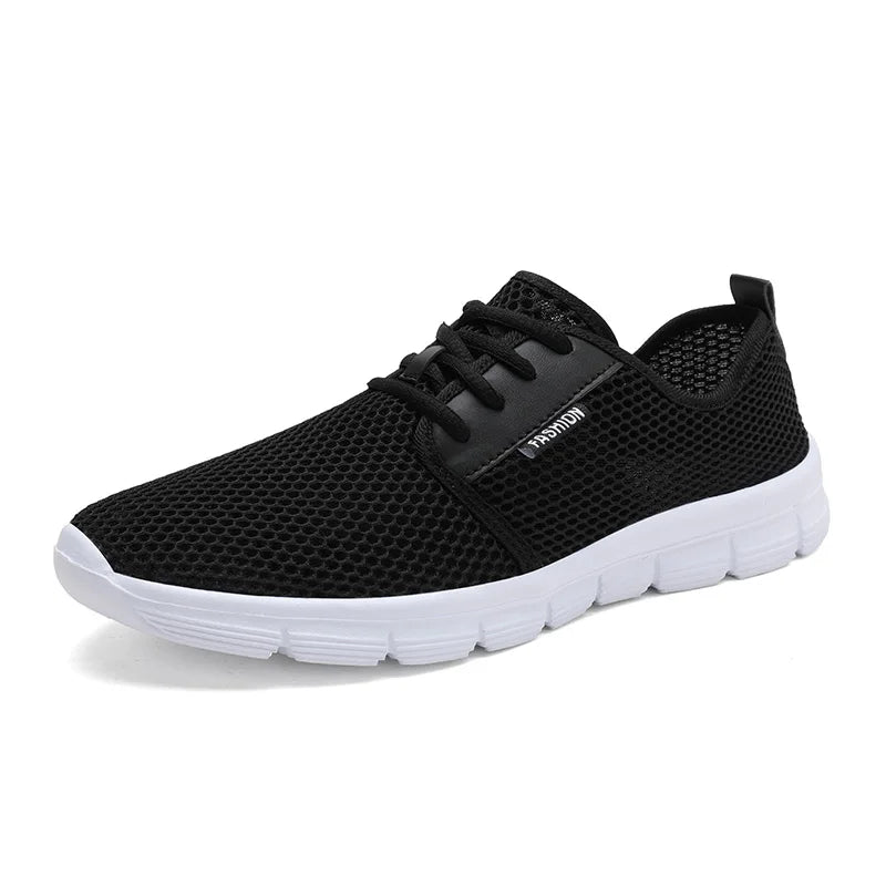 2021 men's summer new casual shoes woman lightweight large size outdoor sports shoes Beach shoes couple mesh 48 yards 47 gray