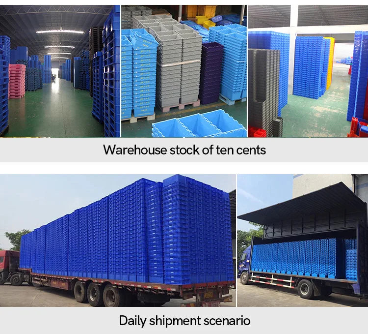 LEADLOONG EU4311 400*300*120MM Logistics Box Turnover Box Rectangular Fish Breeding Turtle Box Breeding Turtle Basket