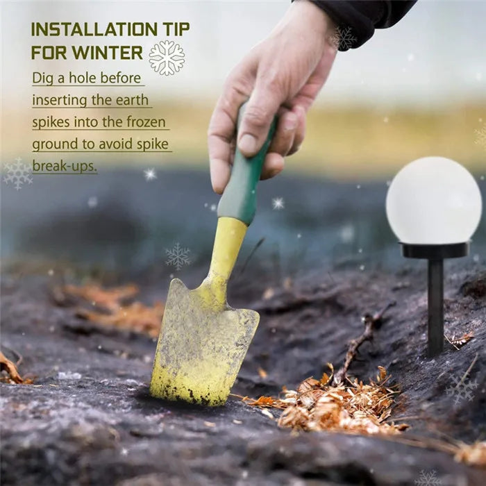 6PC Solar Light Outdoor Solar Garden Light Solar Pathway Landscape Light Waterproof Solar Lawn Lamp For Home Yard Patio Driveway