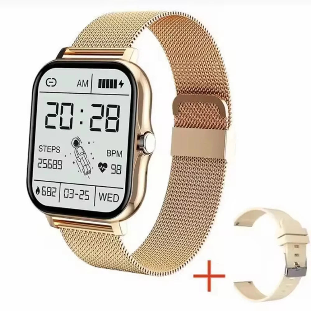 Y13 C20 PRO Waterproof BT Call Customize Watch Hot Selling Rectangle Fashion Smartwatch Face Relojes Smart Watch 2025