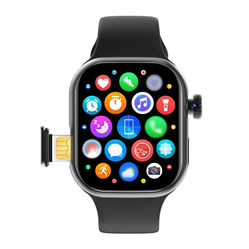 2026 Smart Watch Camera BT Call Heart Rate Fitness Tracker Waterproof iOS Android