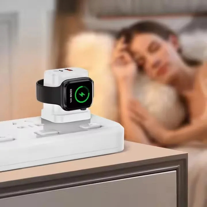 New Design 23W Fast PD Charger 1 Type-C 1 USB Ports OCP Wireless Charger Compatible QC2.0 QC3.0 for Home and Office