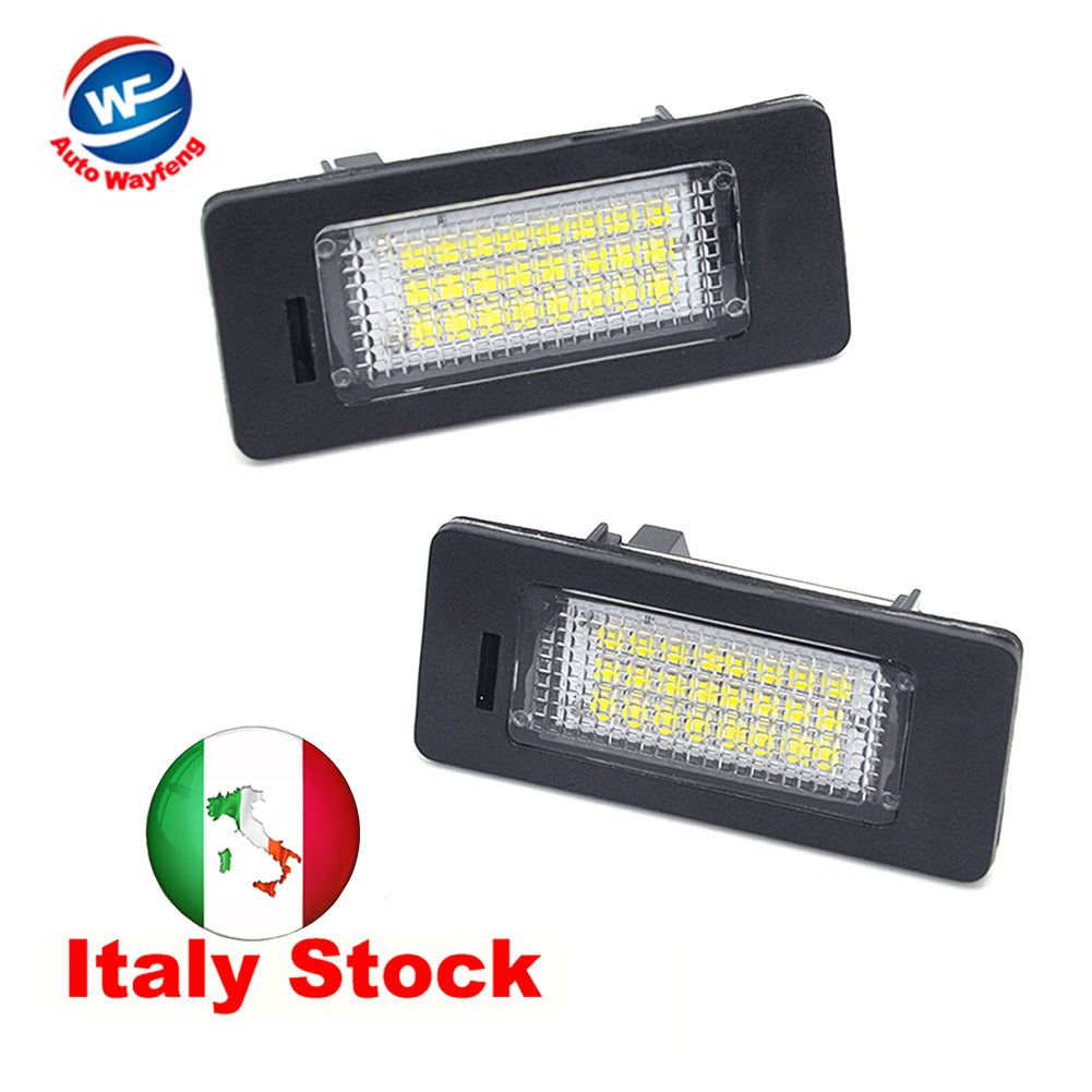 Car Led License Plate Led Light Lamp 12v White 6000K For BMW E39 E60 E82 E90 E92 E93 M3 E39 E60 E70 X5 E60 E61 M5 E88
