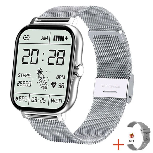 Fitness Heart Rate Monitor Y13 Smart Watch Sport Calorie Tracker 1.75 Inches Full Screen Touch Charger Battery Smart Watch