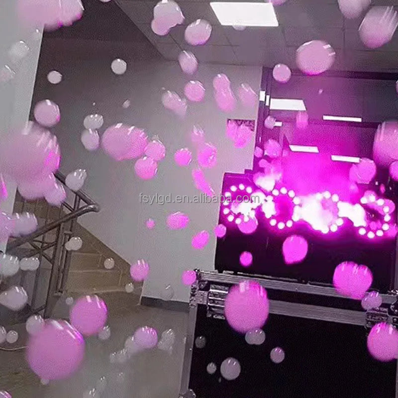 Bubble Fog Machine Stage Bubble Maker Bubble Fog Machine Haze Machine Wedding Party DJ Disco Stage