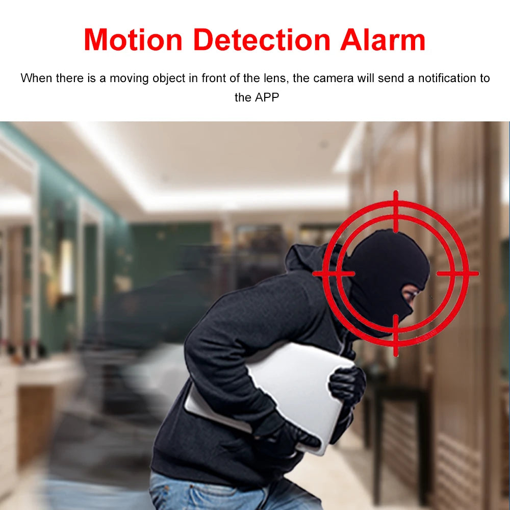 2025 New HD Camera WD5 Mini WiFi IP Cctv Camara Wireless Monitor Video Cameras Home Security Real-time Video Mini WiFi Camera