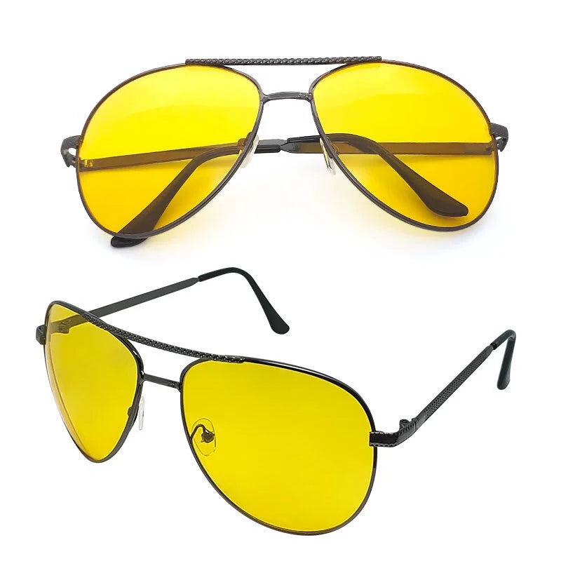 Day and Night Dual-Purpose Sunglasses Anti-High Beam for Driving 2025 New Arrival Brightening Night Vision Goggles Men and Women Fashion Sunglasses