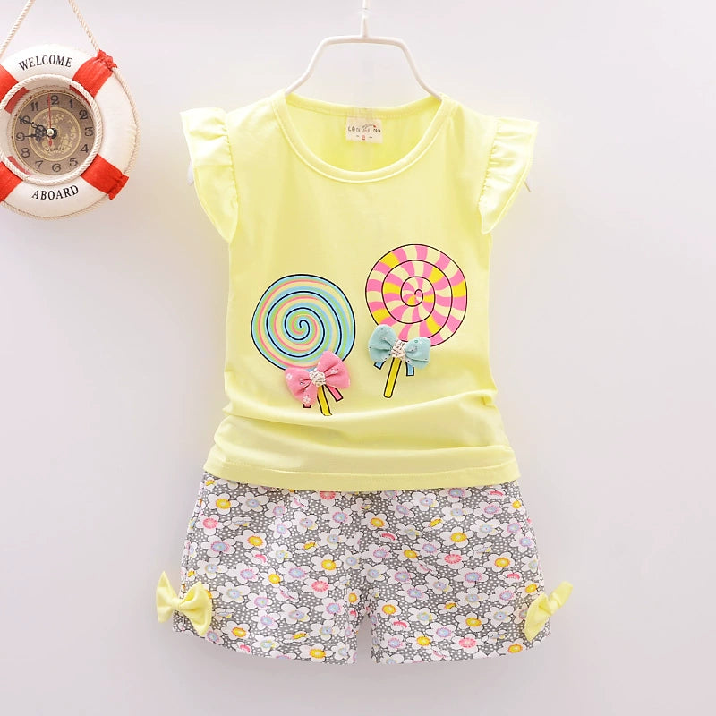 Children's Clothing Summer Stylish Baby Girl's Korean-Style 2-Year-Old Shorts