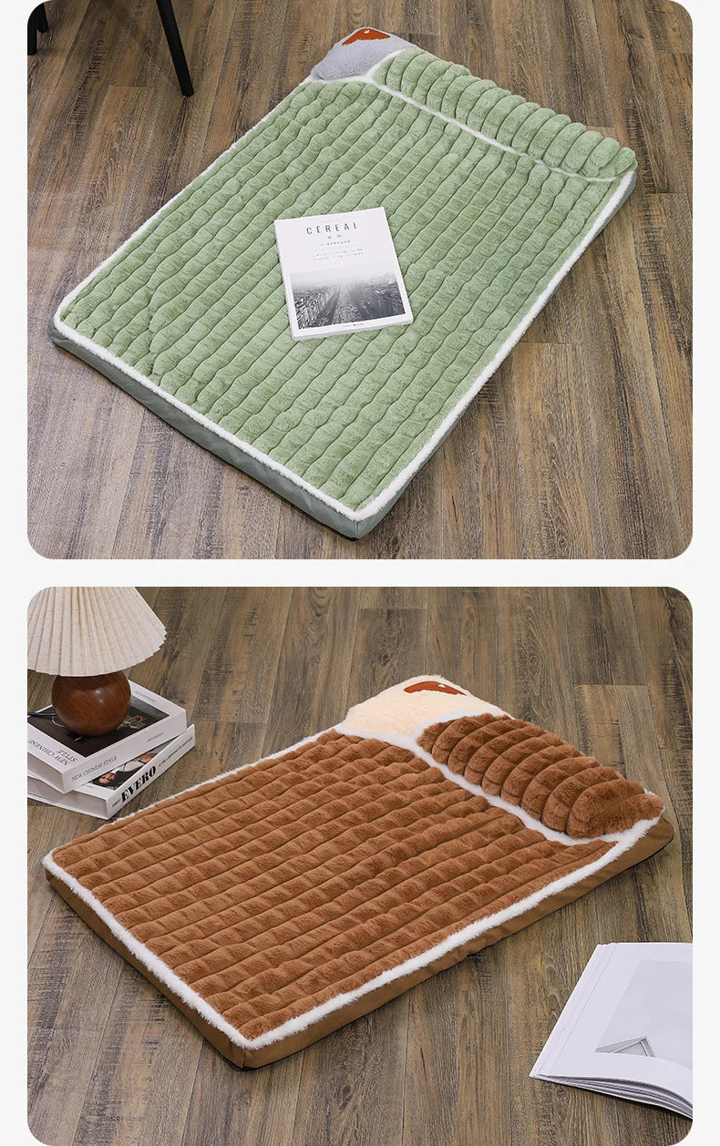 New Winter Warm Washable Removable Dog Bed Mat Pet Supplies Large Dog Bed, Cat Bed Pet Bed