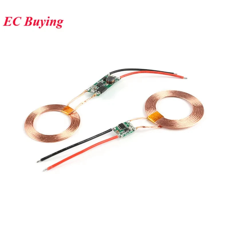 5V 2A 2.6A Wireless Charger Power Module Transmitter Receiver Charging Chip Coil Terminal Circuit Board XKT001-01 for DIY Phone
