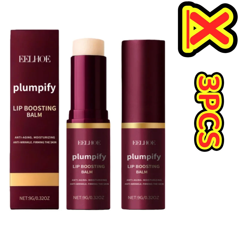 Fast Plumping Lip Balm Moisturizing Soft Lips Skin Plumper Gloss Oil Non-Sticky Daily Care Mask Beauty Makeup Cosmetics Products