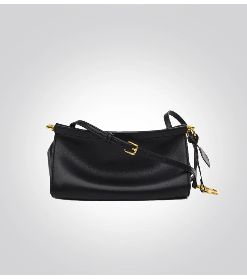 Fashionable Crossbody Bag for Women, Lightweight and Versatile Shoulder Bag, Mobile Phone Bag, Color-Blocking Design, Niche High-End Commuter Bag