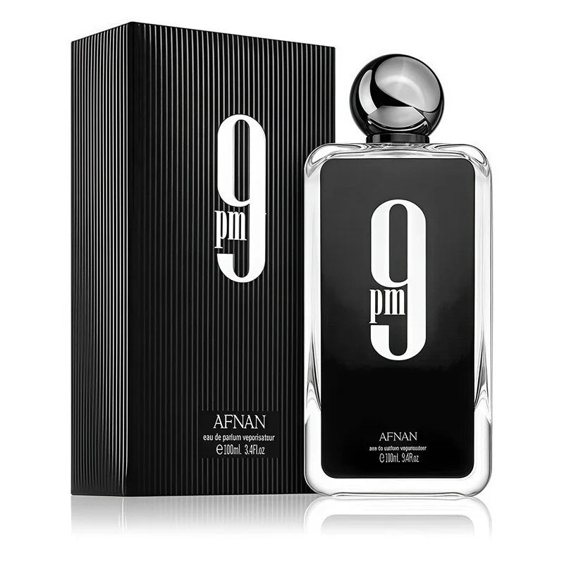 Perfumes Arabes 9pm Perfume Man AFNAN 9pm 9am 100ml Men Lasting Fresh Sweet Woody Aromatic Fragrance Collection Luxury Scent