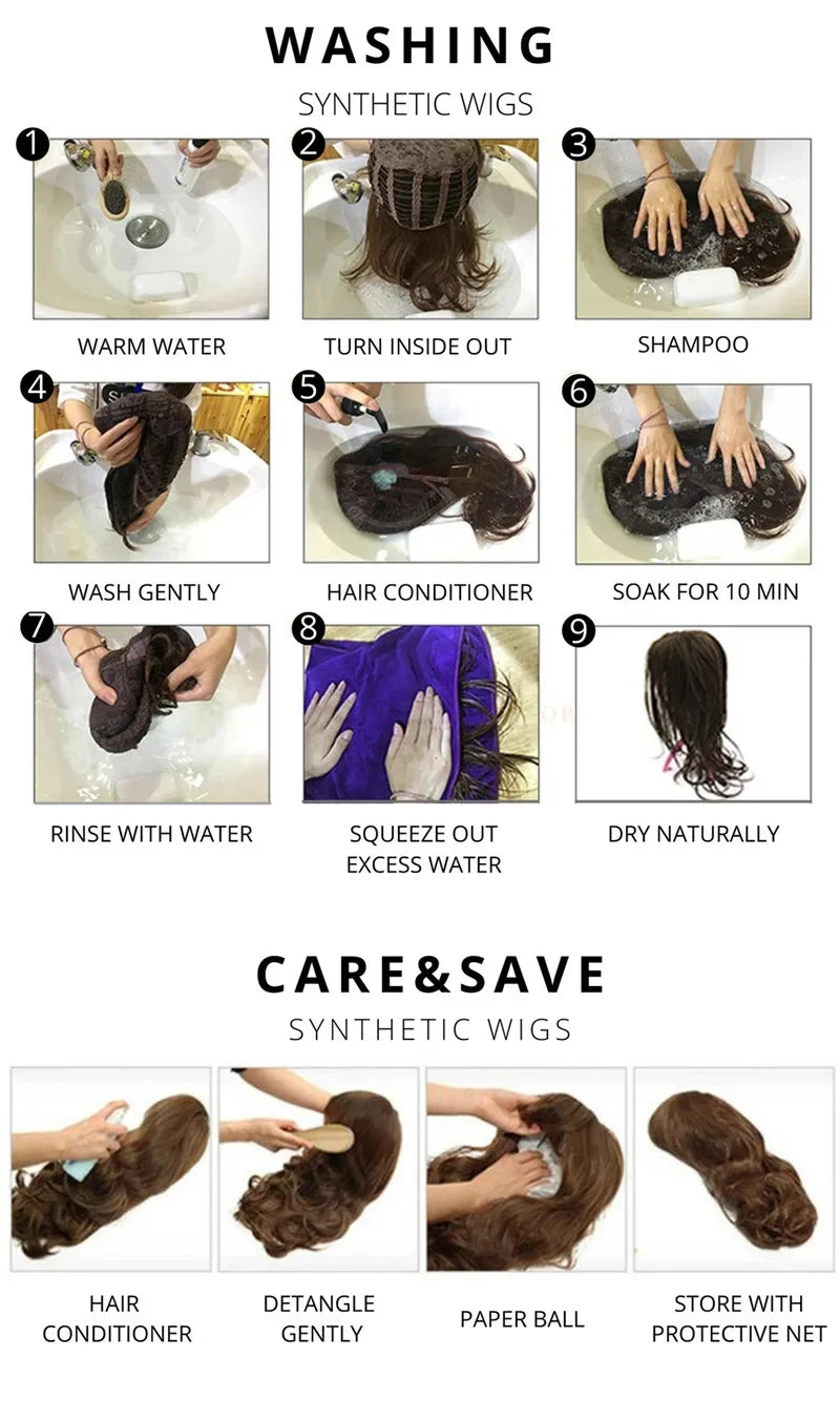 Ashely Black Wig Female Headband Body Wavy Rose Hair Net Models in French Bangs High Quality Simulation Hair Synthetic Wig 가발