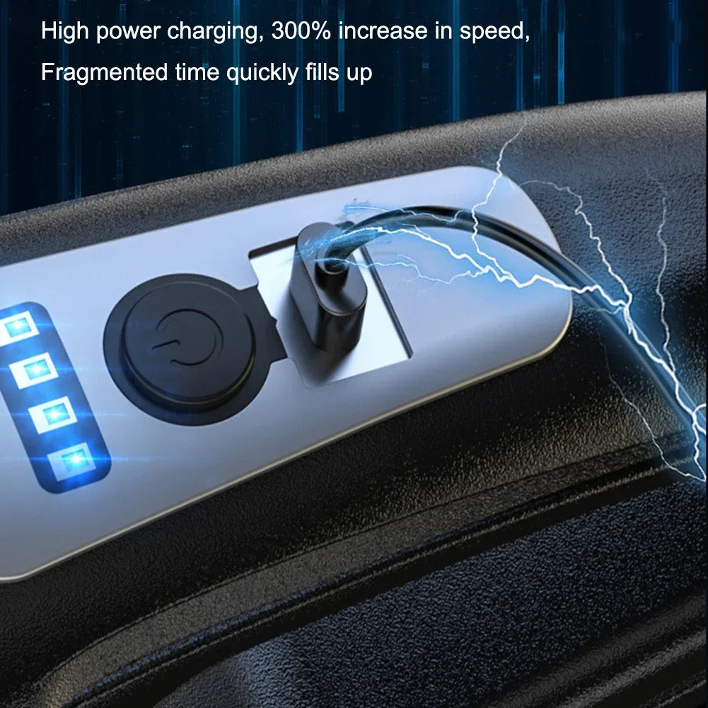 120W Vacuum Cleaner Portable Car Vacuum Cleaner USB Charging Handheld Cordless Powerful Suction for Auto/Home/Office/Pet Hair