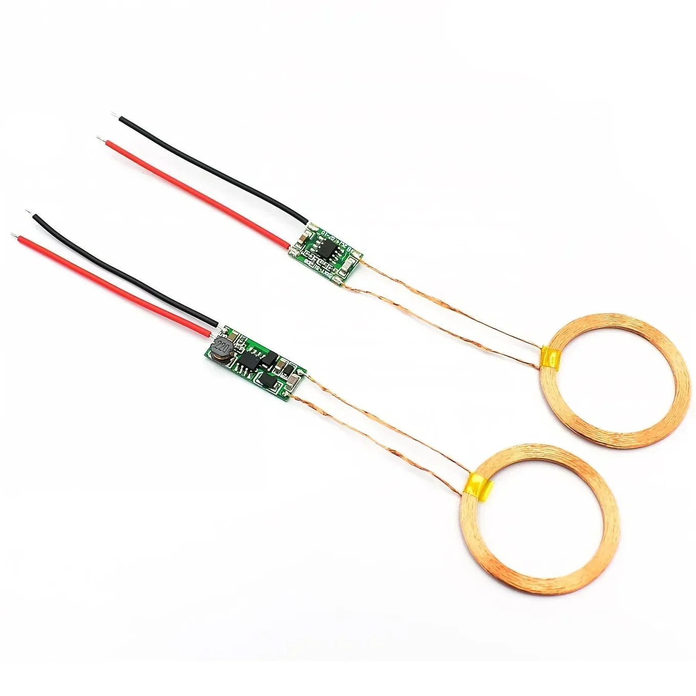 5V 1A/2A Wireless Power Supply Module Wireless Charger Module Transmitter Receiver Terminal Circuit Board Module for DIY