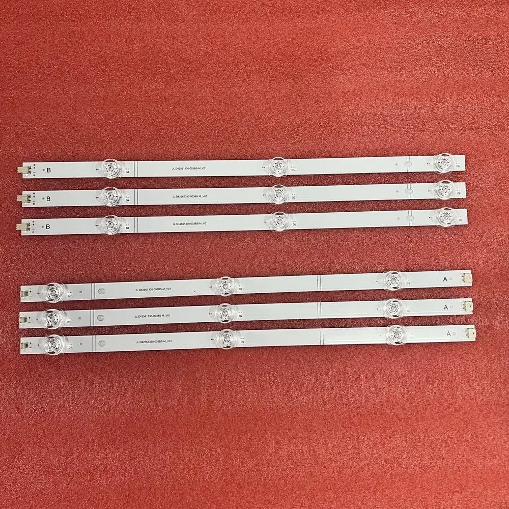 LED Strip 6LED For Hisense 43inch TV 43A63HTUK 43A6FG 43A62G 43A6GTUK HD425Y1U71-TOL1 HD425Y1U51-TOL1 SVH430AG8