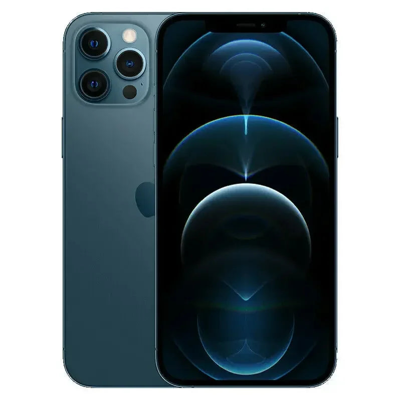 100% Original iPhone 12 Pro 6.1" & 6.7" iPhone 12 Pro Max Smartphone Unlocked 128GB/256GB ROM IOS A14 Face ID 5G Cellphone