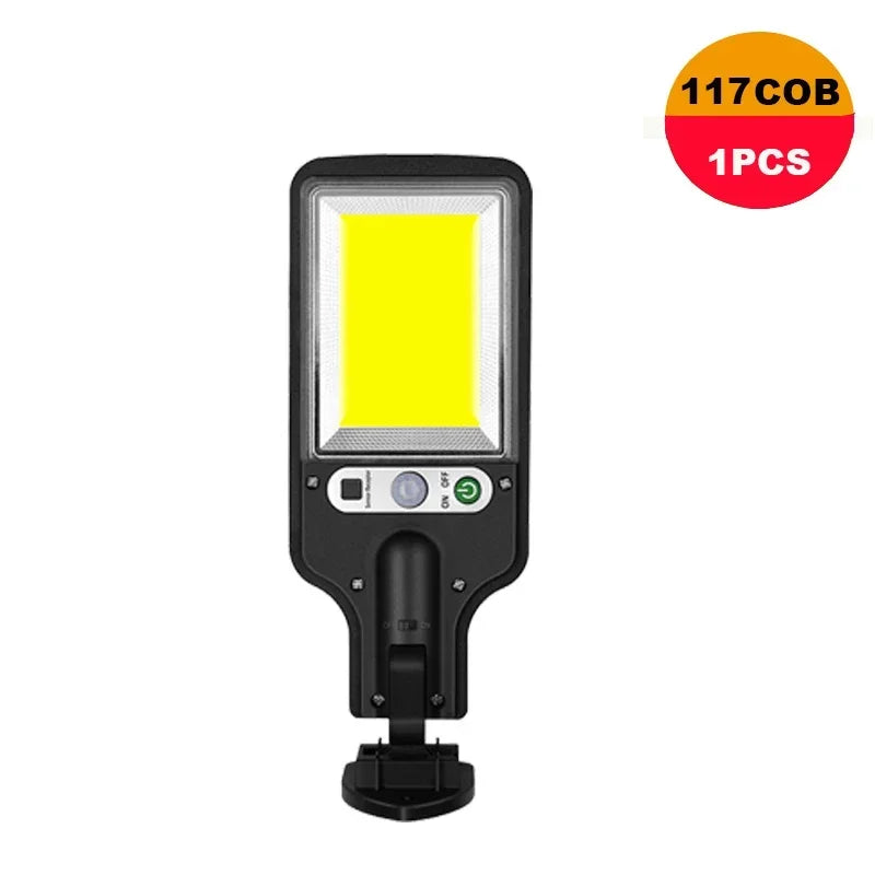 1/2/4Pcs Solar LED Light Outdoor Solar Lamp with Motion Sensor 3 Modes Waterproof IP65 Solar Garden Light Street Yard Lanter