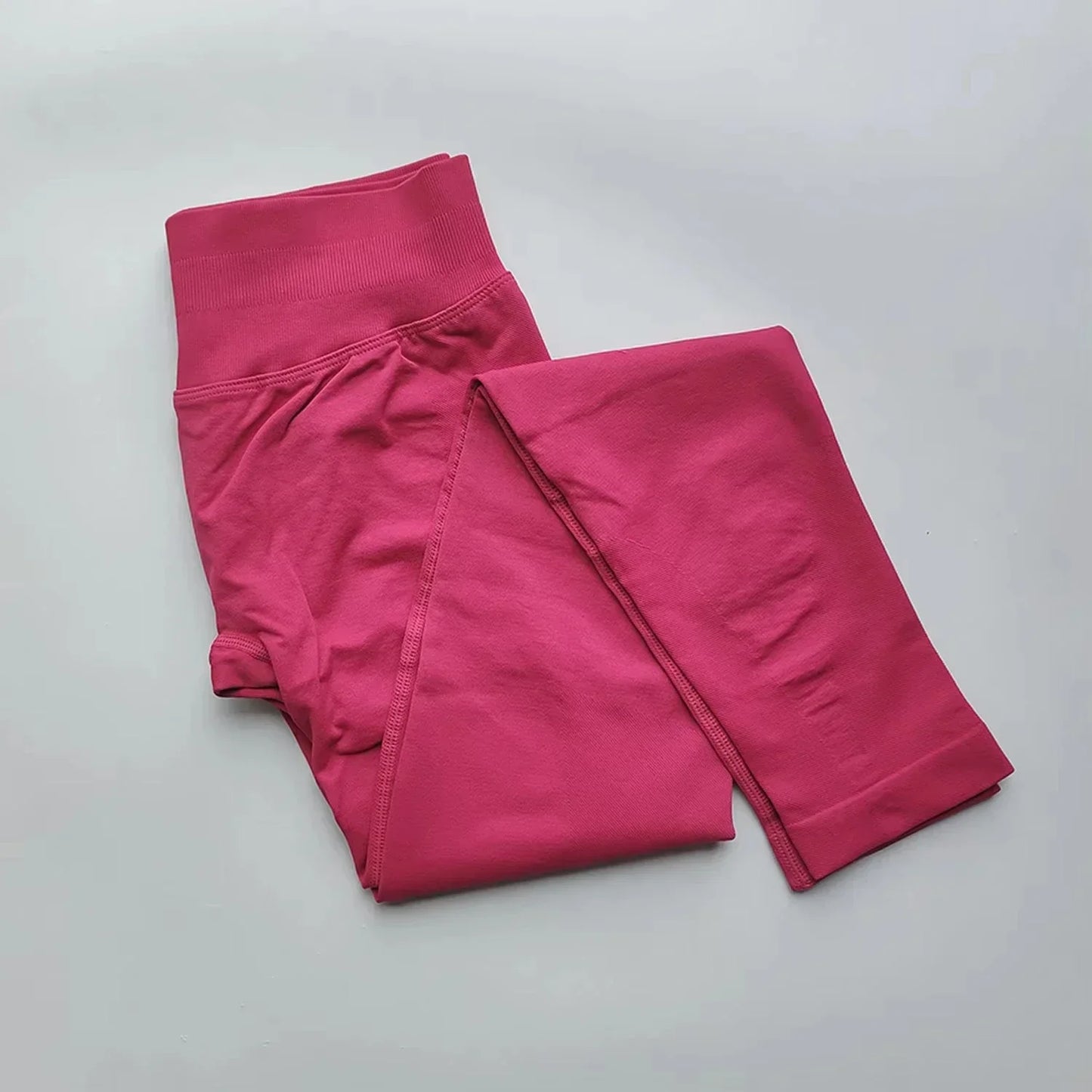 Leggings with Logo Scrunch Seamless Yoga Women Legging Gym Sports Pants Low Ribbed Band High Stretch Fitness Tights Pant