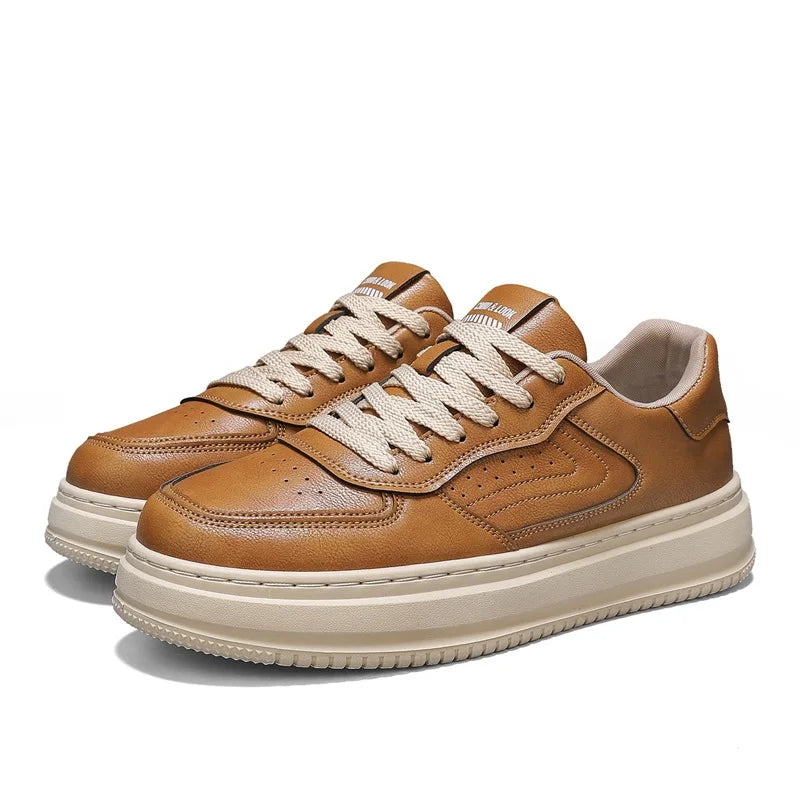 Men's shoes spring and autumn soft-sole non-slip casual shoes fashion Joker outdoor walking shoes youth light sports board shoe