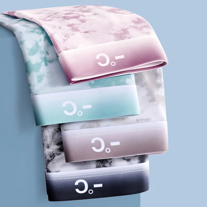 4Pcs Boxer Shorts Men's Ice Silk Underwear Male Underpants Breathable Sexy Thin Panties U Convex Lingerie Wholesale Lots L-6XL