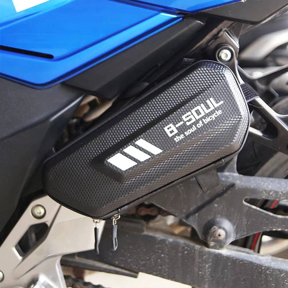 Waterproof Motorcycle Frame Packages MTB Bike Side Bag Motorcycle Saddle Bag Cycling Front Top Tube Bag Cycling Motor Accessorie