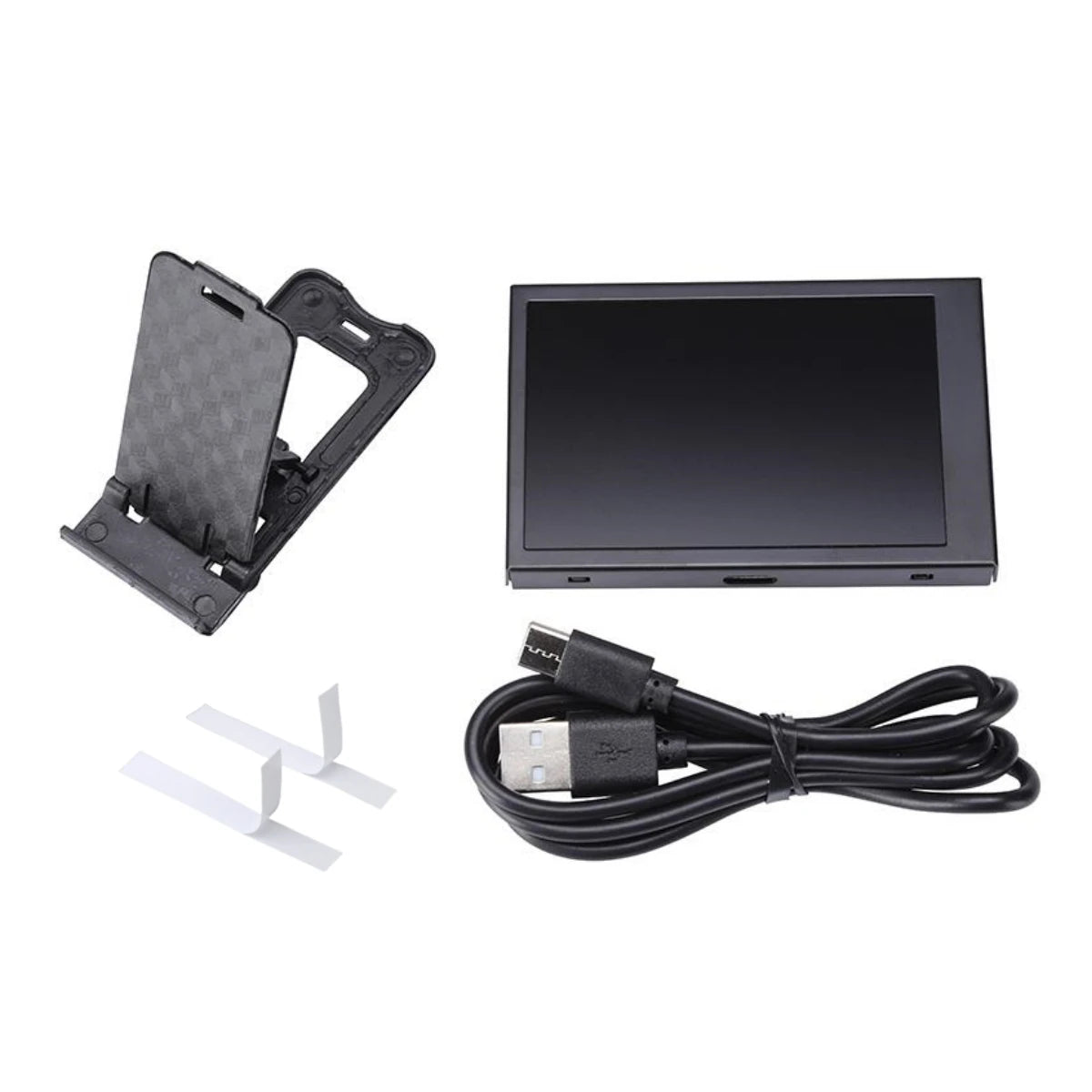 New 3.5 Inch IPS Type-C Secondary Screen Computer CPU GPU RAM HDD Monitor USB Type-C Display For Freely AIDA64 + Type-C Dock