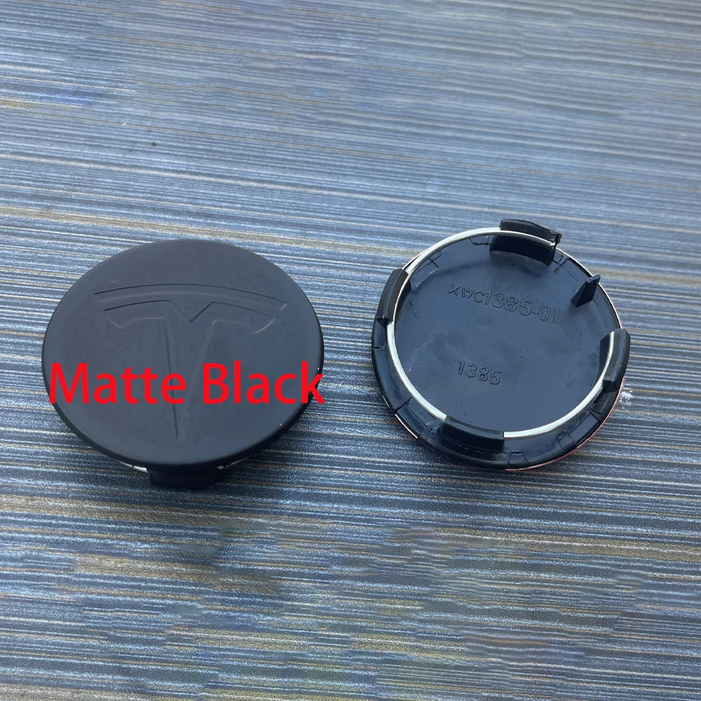 4pcs 56mm Applicable to Tesla original wheel hub cover Model3 Model Y Model S X wheel hub tire center cover logo