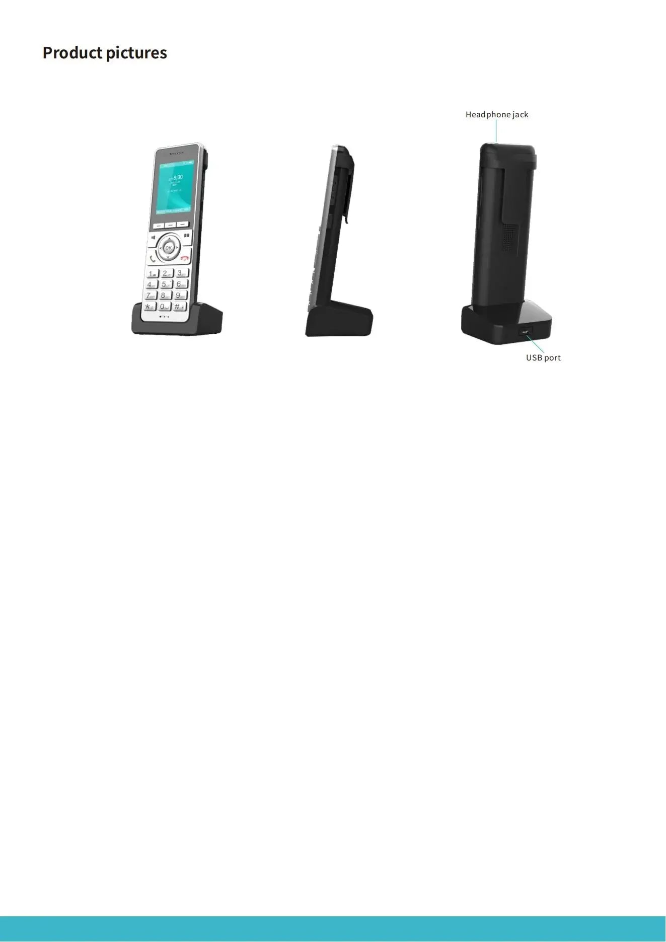 VOIP Telephone 2G/3G/4G phone 4G WiFi SIP Phone Handheld phones for office/home/school/hotels