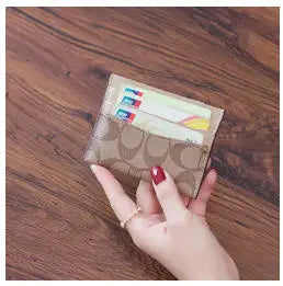 Luxury Design Wallets for Women Multi-Function Card Holder PU Leather Female Small Card Bag Short Women's Purse