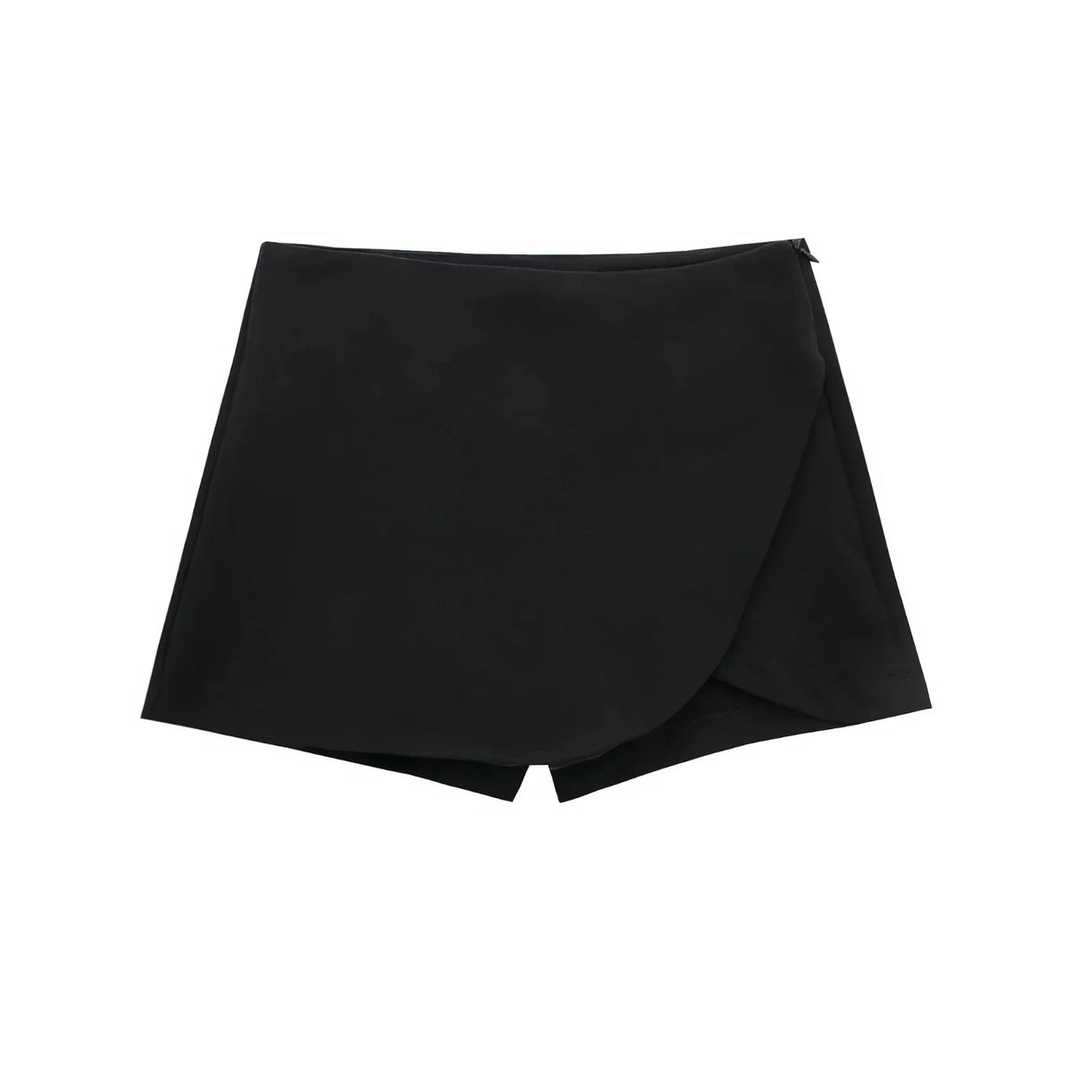 Women's Skort High Waist Brown Skirt Pants Stylish Summer Pink Black Mini Skirt Shorts Asymmetric Casual Off White Skort