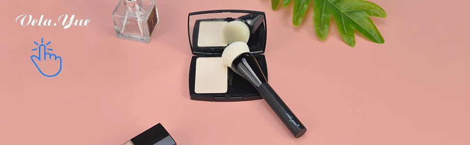 Vela.Yue Premium Makeup Brush Set 7pcs Eyes Shadow Smudge Blending Contour Eyeliner Eyebrow Makeup Applicator Tools Kit