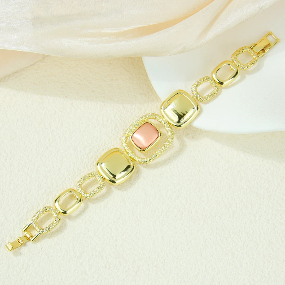 Italian Fashion Colored Crystal Bracelet Europe Bohemian Handmade Chains Brazilian Women Prom Party Statement Jewelry