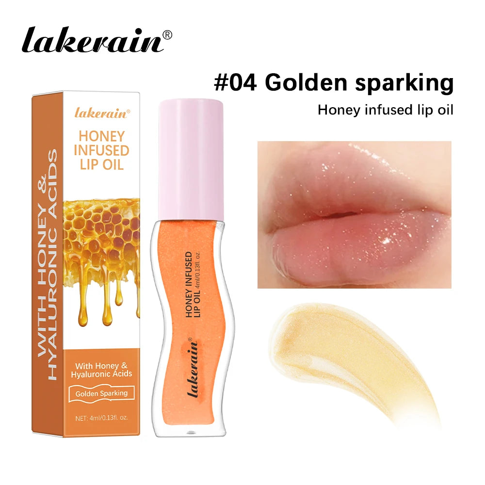Moisturizing Lip Gloss Oil Nourishes Hydrates Glossy Lips Care Lipstick Plumping Exfoliating Pink Plumping Gloss Oil Makeup
