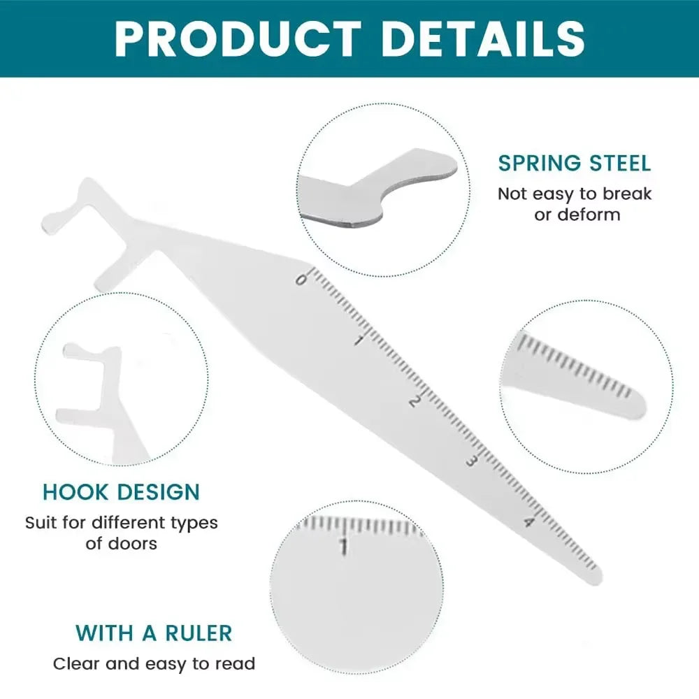 Lock Picking Fire Tool Firefighter Multitool Firefighter Tools Spring Steel Multitools Multipurpose Leverage Tool Pry Bar Tools