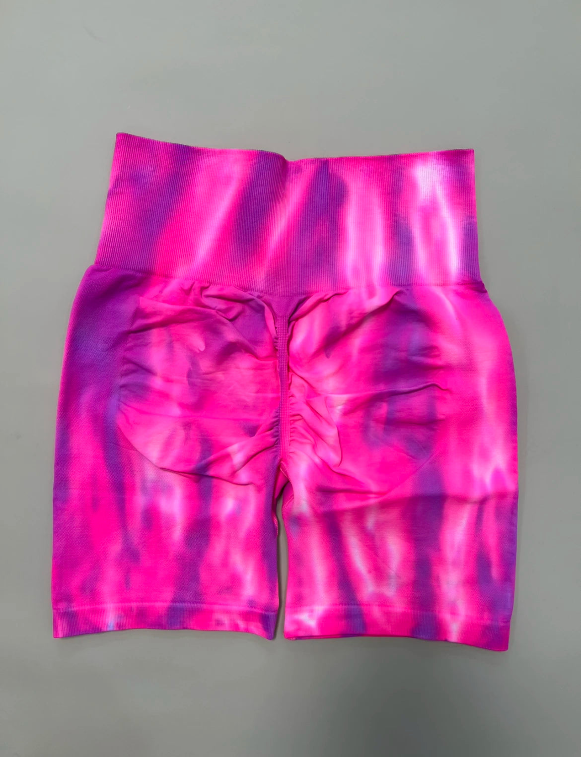 Women's High Waist Tie-Dye Yoga Leggings | Seamless Nylon Fitness Tights for Gym Cycling & Workout