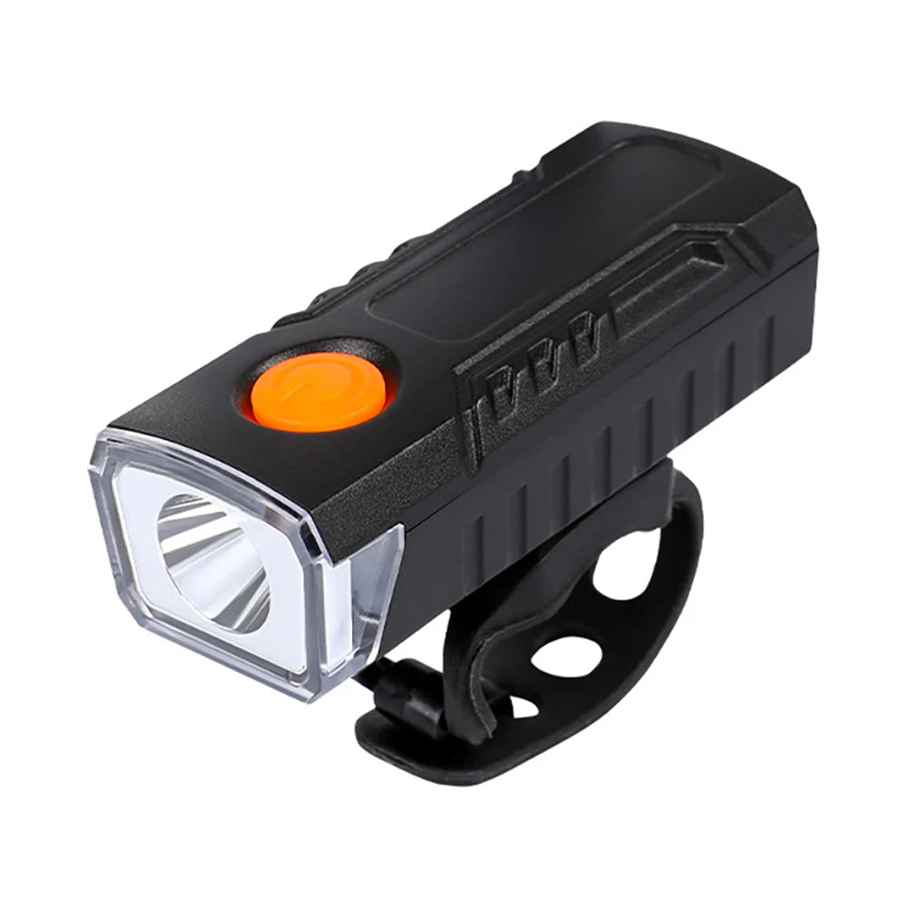 1Pc Bike Light Set Front Light With Taillight USB LED Rechargeable Waterproof Bike Headlight Bicycle Light Bicycle Accessories