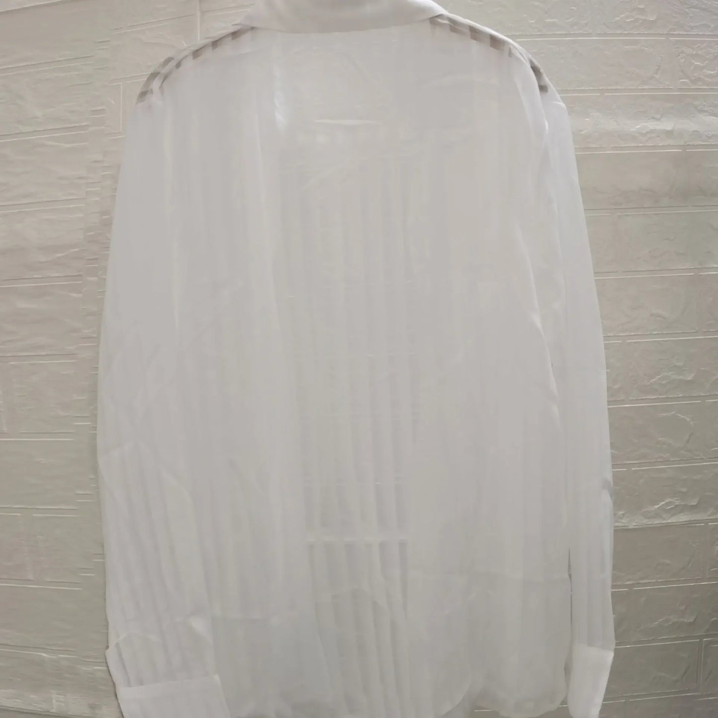 Mens Shirt Perspective Sexy Large Print Long Sleeved Loose Casual Floral Shirt for Men