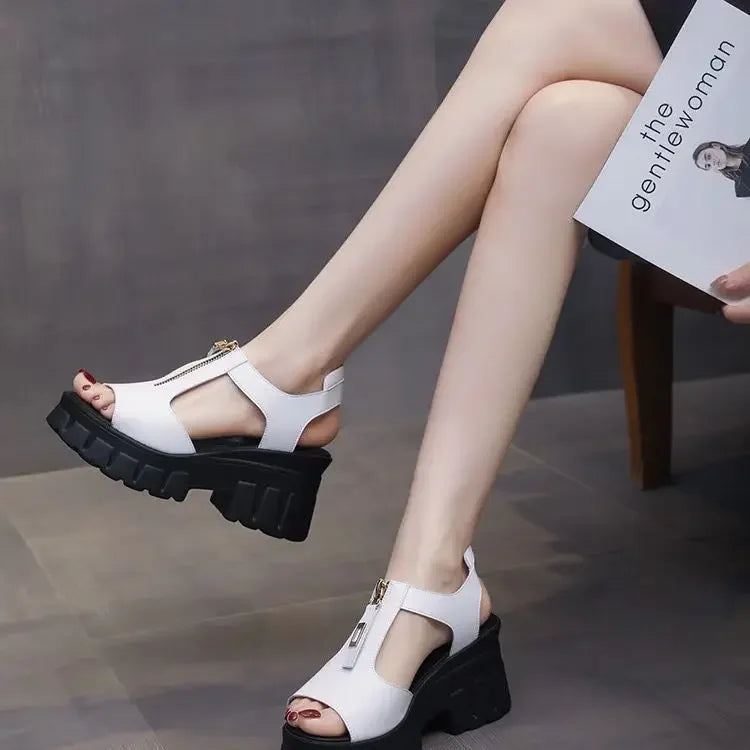 Ladies Shoes Anti Slip Hot Women's Sandals Daily Outdoor Chic and Elegant New Breathable Fashion Footwear Wholesale Sales Casual