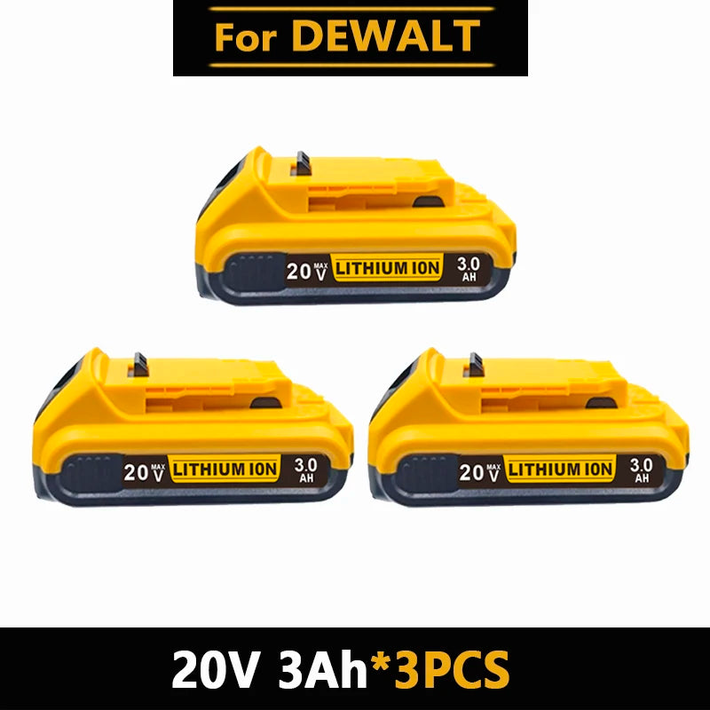 Original for DeWalt 6Ah/8Ah/12Ah 20V battery replaceable DCB184 DCB200 DCF892 DCF845 DCF850 DCF911 DCD800 DCD805 Tools Battery
