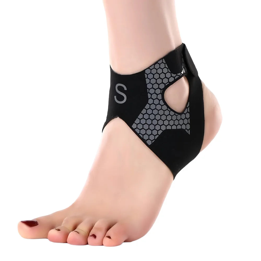 1-10pcs S/M/L Adjustable Elastic Ankle Wrap Breathable Thin Heel Support Sports Compression for Running Sprain Prevention