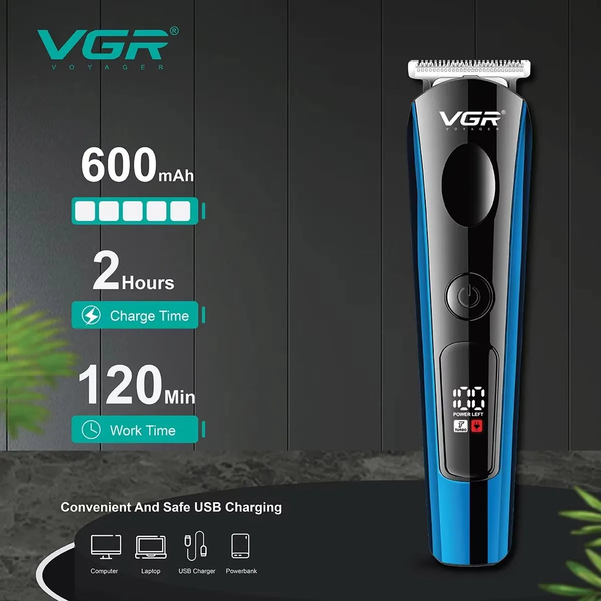 3in1 cordless professional hair clipper men's beauty beard trimmer electric stubble hair clipper hair clipper