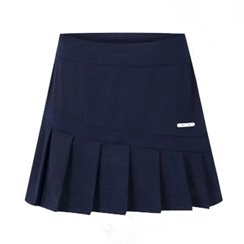 New sports short skirt for women, quick drying badminton, tennis pants skirt, marathon golf, half body pleated skirt, summer