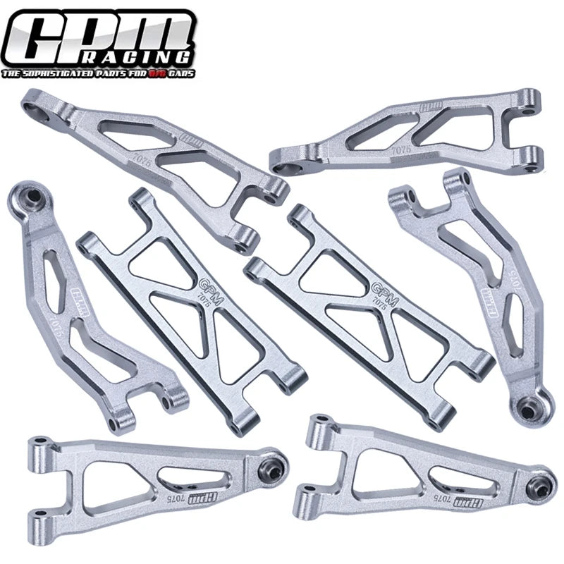 GPM Alu 7075 Front & Rear Suspension Arms Set For ARRMA 1/18 Granite Grom Typhon