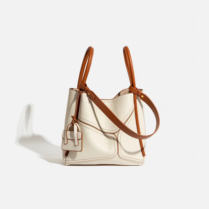 UKF Light Luxury Women's Handbag Niche Designer Single Shoulder Messenger Bag Stylish Accessory for Ladies