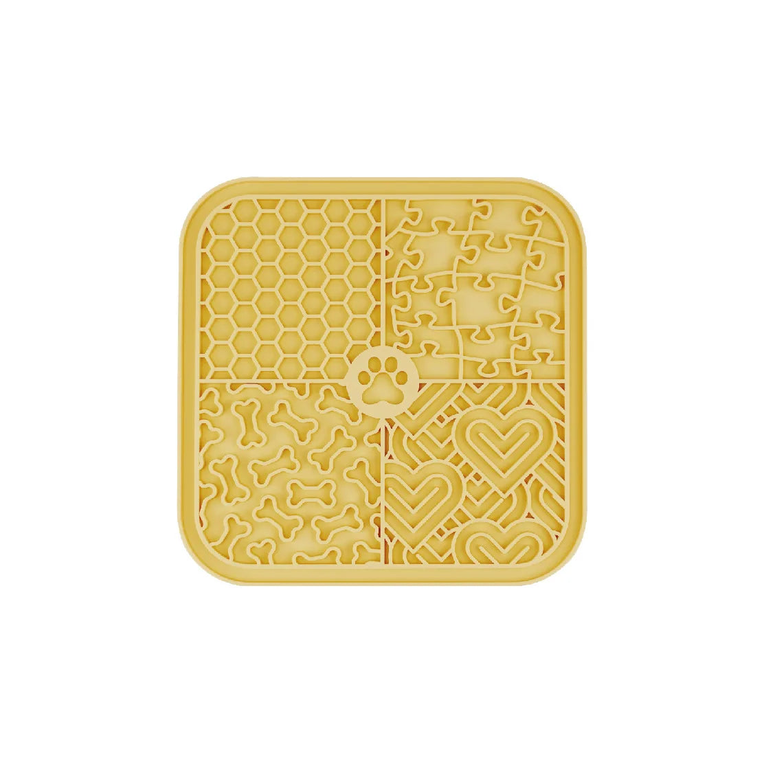 Silicone Pet Licking Mat for Dogs And Cats Slow Feeder Pad Anxiety Relief Bathing Grooming Pet Supplies