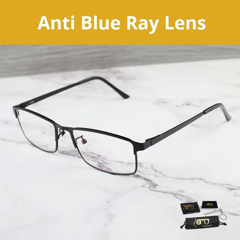 Photochromic Progressive Reading Glasses Multifocal Chameleon Sunglasses Men Women Anti Blue Ray For Computer Work Eyewear Frame